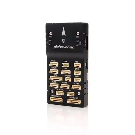 Holybro Pixhawk 6C Aluminum Case Baseboard M10N GNSS PM02/PM07 Power Module RC Multirotor Aircraft UAV Use